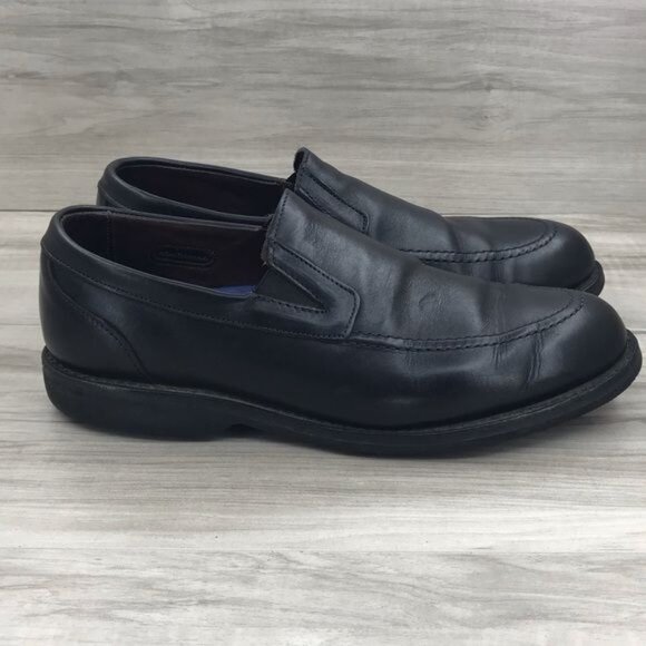 Allen Edmonds Loafers Mens 9D Black Leather Slip on Shoes main image 4